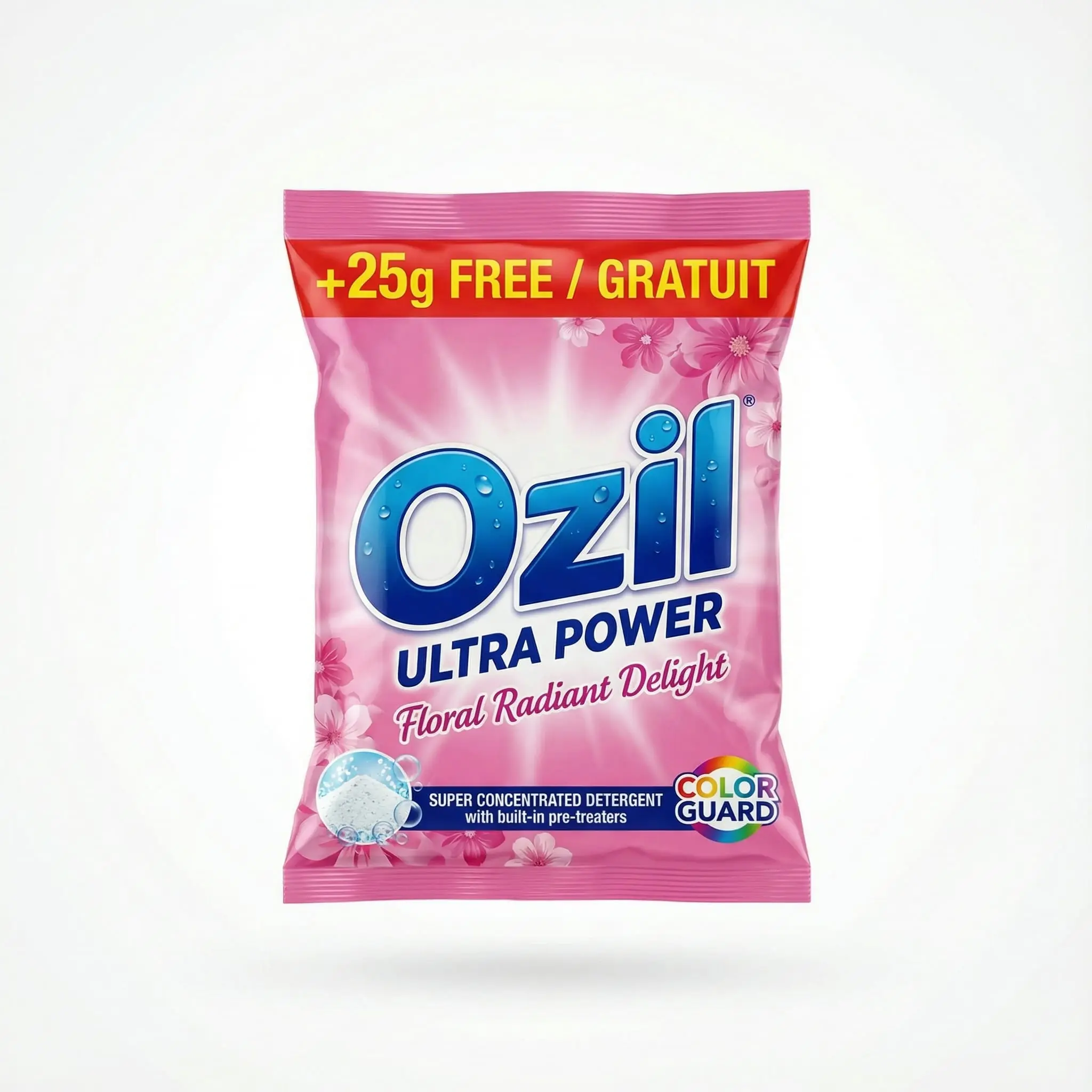 detergent ozil cameroun sachet floral pour linge
